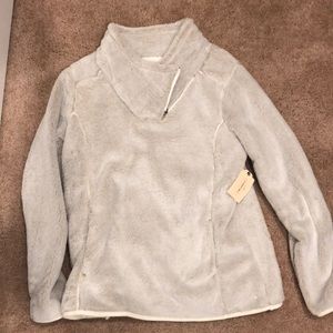 St. John’s Bay asymmetrical zip plush pullover